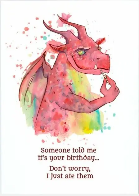 Gratulationskort - Someone told me it’s your birthday… | Bara denna vecka