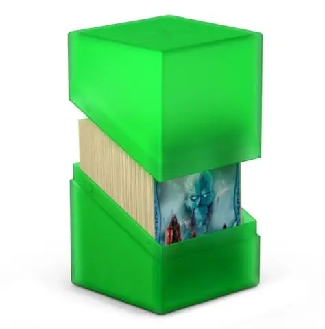 Ultimate Guard Boulder Deck Case 100 Standard Size Emerald Ultimate Guard - Snabb leverans