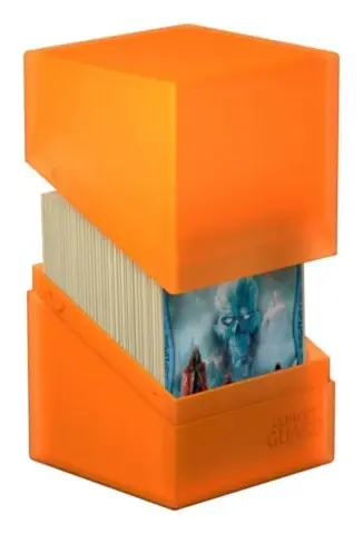 Kampanjpris - Ultimate Guard Boulder Deck Case 100 Standard Size Poppy Topaz Ultimate Guard