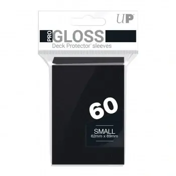 Storsäljare | Pro Gloss 60ct Small Deck Protector Sleeves Black Ultrapro
