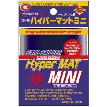 KMC Small Sleeves - Hyper Mat Blue | Passa på nu