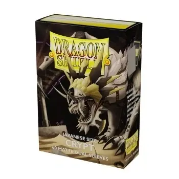 Dragon Shield Japanese Size Matte Dual Sleeves Crypt Neonen 60 Sleeves Dragon Shield - Få kvar i lager