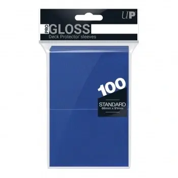 Extra bra pris - UP - Standard Sleeves - Blue (100 Sleeves)