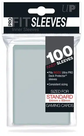 Pro-Fit Standard Size Deck Protectors 100ct - Rabatt