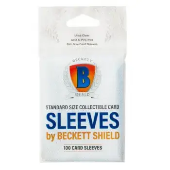 Rekommenderas | Beckett Shield Standard Card Sleeves (100 Sleeves)