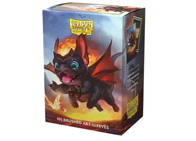 Deal | Dragon Shield Standard size Brushed Art Sleeves - The Wufdragon (100 Sleeves)
