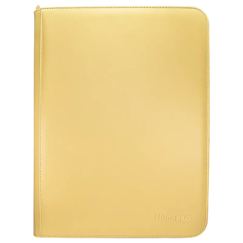 UP - Vivid 9-Pocket Zippered PRO-Binder - Yellow - Kanonpris