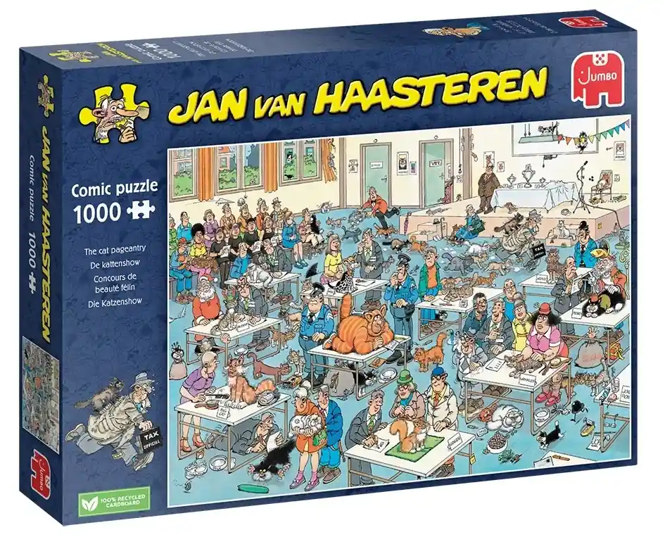 Smidig beställning - 1000 Bitar Jan Van Haasteren Pussel Flera Motiv