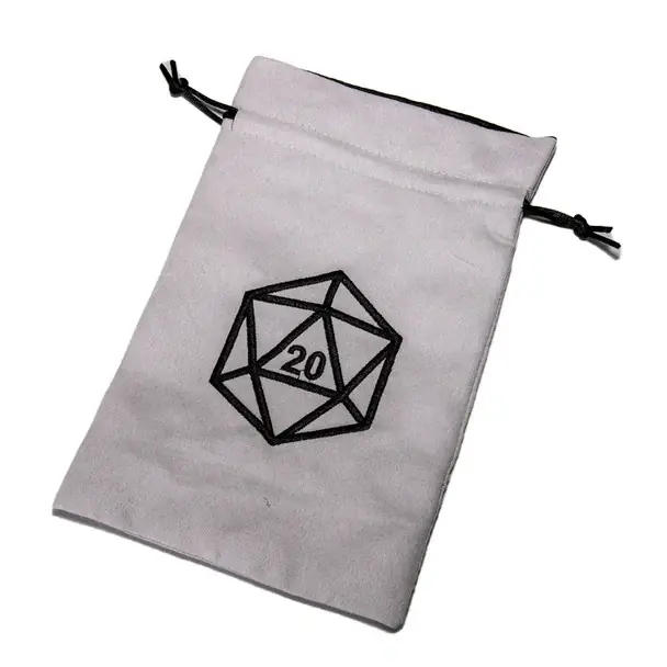 Lägg i varukorg - Dice Bag D20 Grey