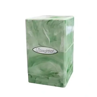 Marble Satin Tower - Lime Green / White - Extra rabatt