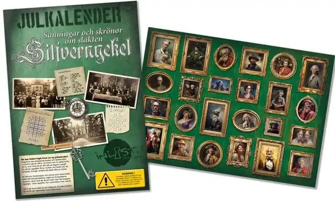 Julkalender - Sanningar och skrönor om släkten Silfvernyckel - Favorit