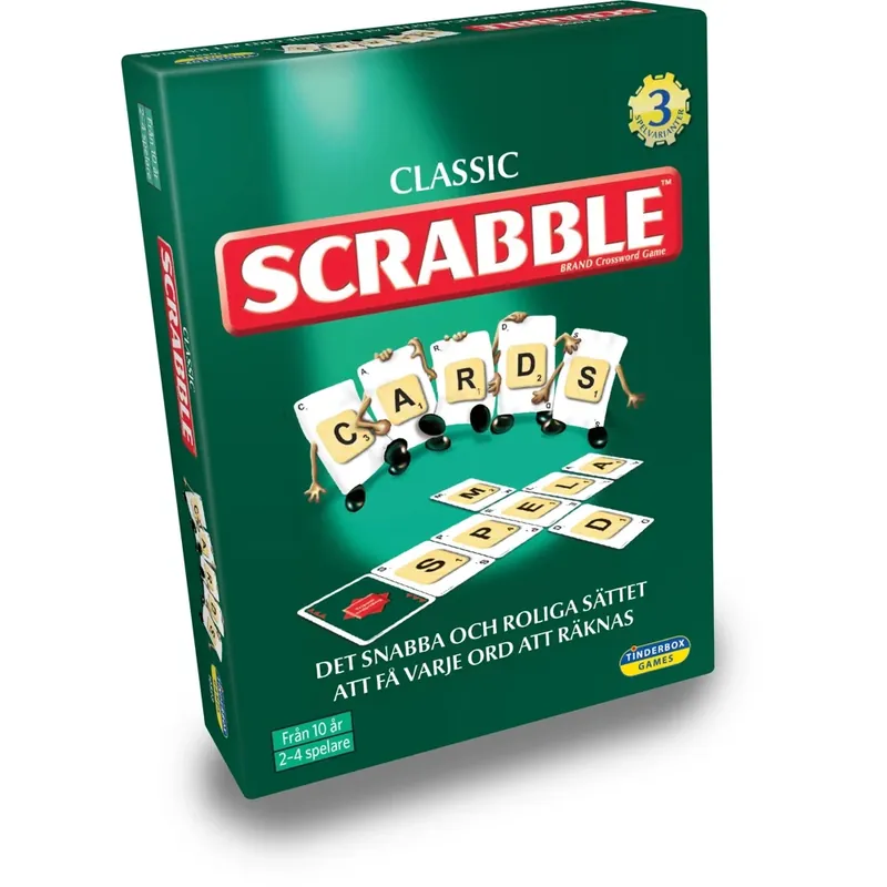 Scrabble kortspel (SE) - Direkt från fabriken