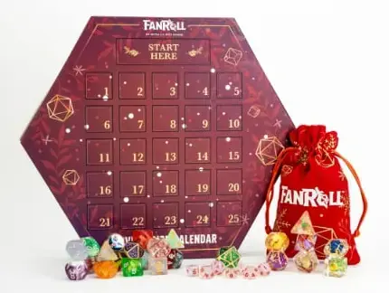 FanRoll Advent Dice Calendar 2024 - Bra pris