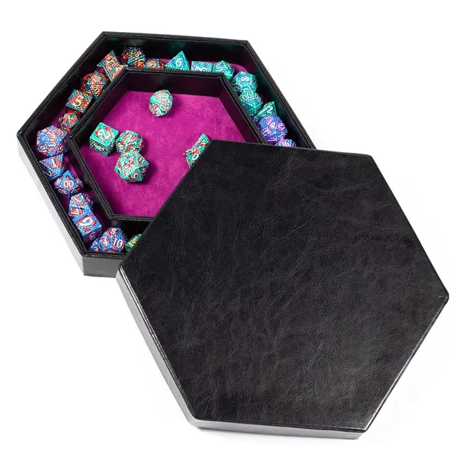 Hexagon Dice Storage Tray Rosa | Handla nu