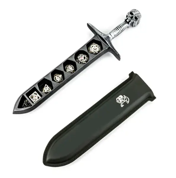 Köp idag | Grim Dagger Dice Case/Holder w/sheath Cover Silver