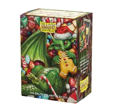 Dragon Shield Standard Brushed Art Sleeves - Christmas 2024 (100 Sleeves) - Nästan slut