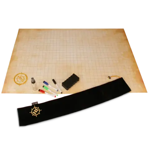 Tabletop RPG Grid Mat Campaign Kit - Fabrikspris