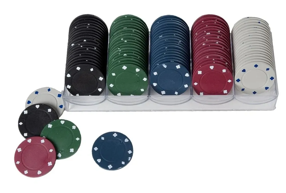 Longfield Games Poker chips 40 mm, 100 pieces - Bästa pris