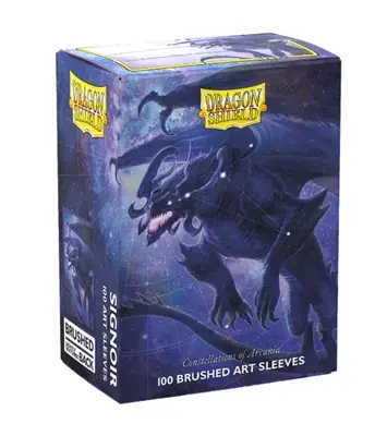 Dragon Shield Standard size Brushed Art Sleeves - Constellations Signoir (100 Sleeves) | Väl omtyckt