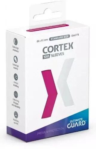 Ultimate Guard Cortex Sleeves Standard Size Pink (100) - Deal