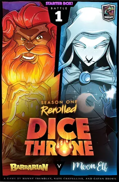 Dice Throne Season One Rerolled Box 1 Barbarian vs Moon Elf | Tryggt köp