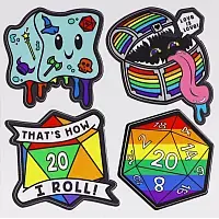 Hög kvalitet - Dice for All 1 Pride Sticker Sheet