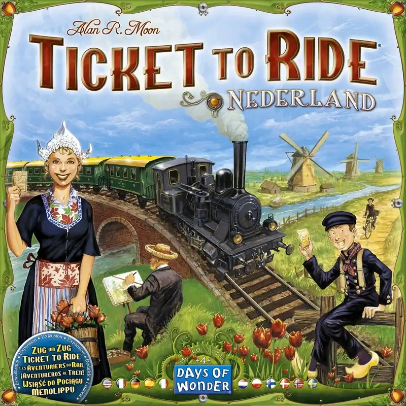 Ticket to Ride Map Collection Volume 4 - Nederland / Netherlands / Nederländerna | Beställ nu