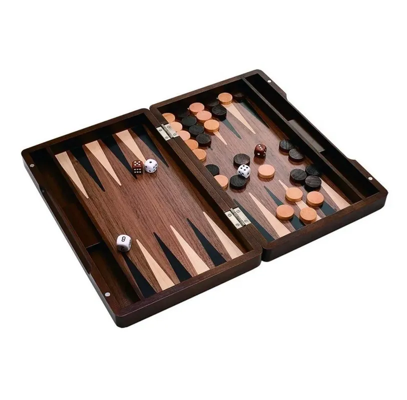 Specialpris - Backgammon Wood Small (12‘‘)