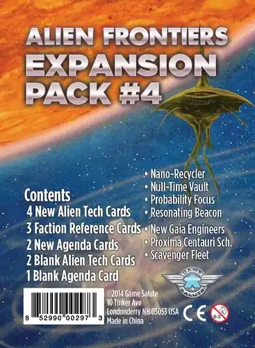 Expressfrakt - Alien Frontiers Expansion Pack 4