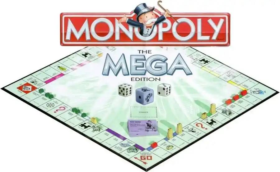 Tidsbegränsat erbjudande - Mega Monopoly (Engelsk)