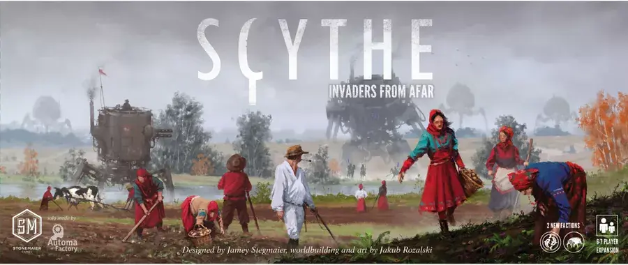 Kan beställas online | Scythe Invaders From Afar