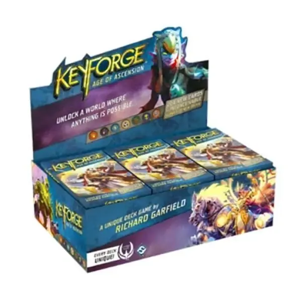 Nästan slut | KeyForge Age of Ascension Archon Deck Display (12 decks)