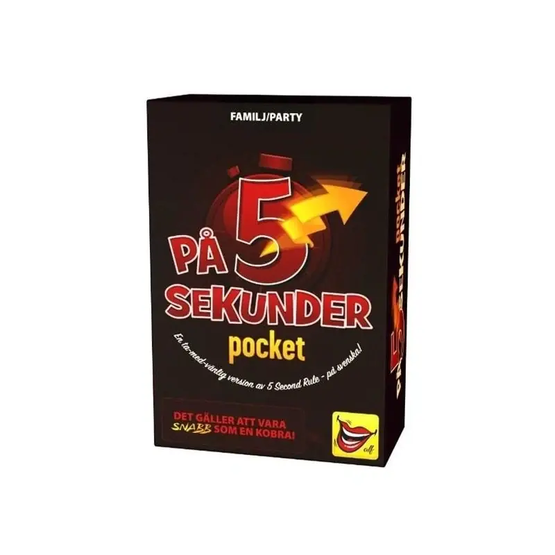 Pa 5 Sekunder Pocket - Favorit