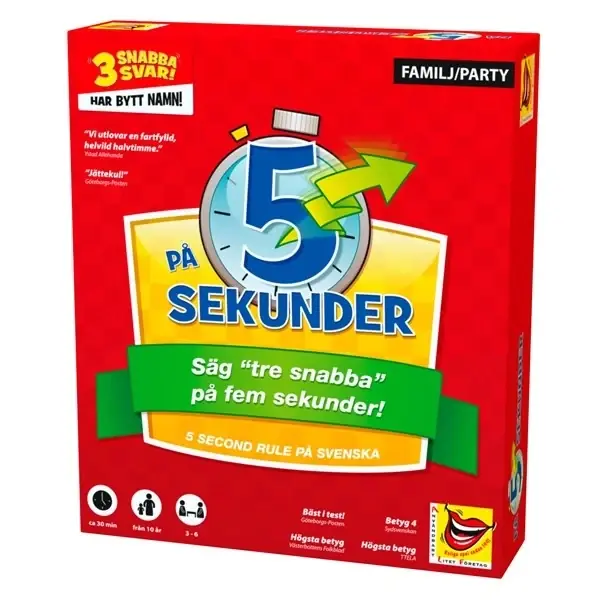 Premiumkvalitet - På 5 sekunder