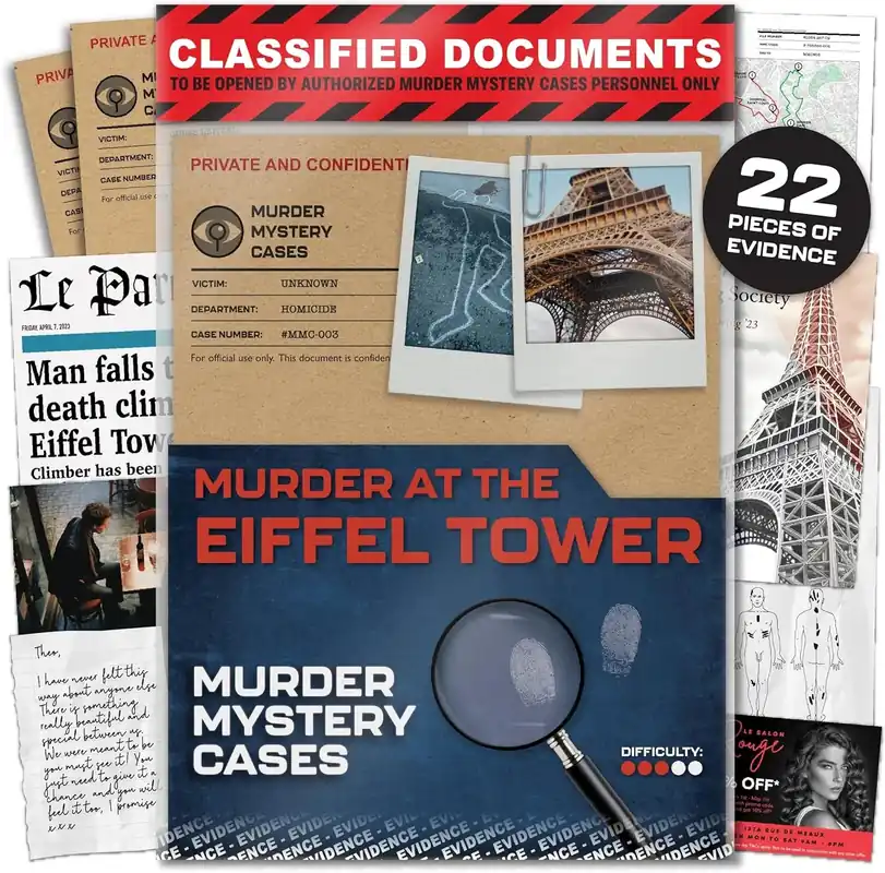 Riktigt fynd - Mmc Murder At The Eiffel Tower