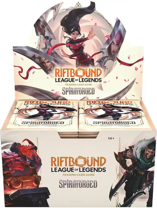 Riftbound League of Legends TCG - Spiritforged Booster Display (24 packs) | Outlet
