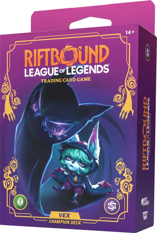 Tillverkarpris - Riftbound League Of Legends Tcg Unleashed Champion Deck Vex