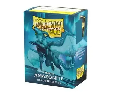 Bästsäljare - Dragon Shield Sleeves Matte Standard Size Amazonite 100 Sleeves Dragon Shield