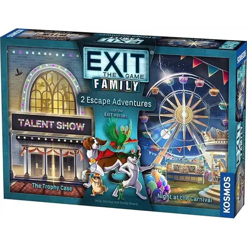 Kanonerbjudande | Exit Family The Trophy Heist, Night at the Carnival (en)