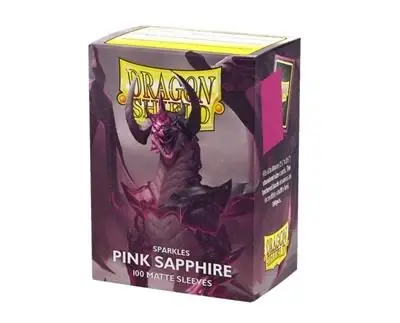 Dragon Shield Sleeves Matte Standard Size Pink Sapphire 100 Sleeves Dragon Shield | Nyhet