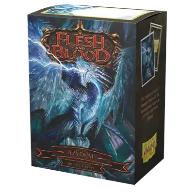 Beställ nu | Dragon Shield Flesh and Blood License Standard Art Sleeves – Azvolai (100 Sleeves)