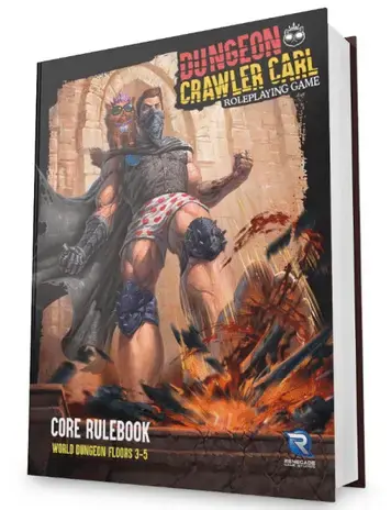 Nyhet i webbutiken | Dungeon Crawler Carl RPG Core Rulebook