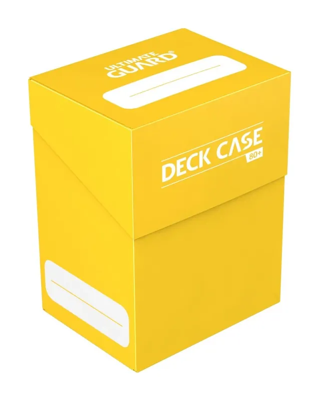 Ultimate Guard Deck Case 80 Yellow Ultimate Guard - Smidig beställning