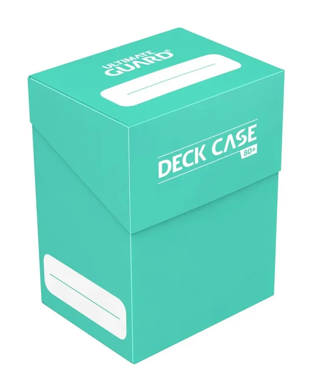 Extra rabatt - Ultimate Guard Deck Case 80+ Standard Size Turquoise