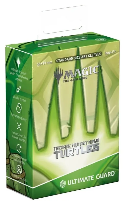 Ultimate Guard Art Sleeves Magic The Gathering Teenage Mutant Ninja Turtles - Turtle Planeswalker Symbol - Rekommenderas