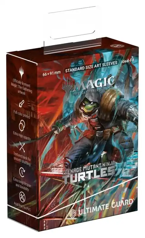 Ultimate Guard Art Sleeves Magic The Gathering Teenage Mutant Ninja Turtles - Last Ronin - Extra bra pris