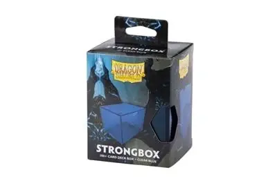 Dragon Shield Strongbox Box - Clear Blue - Sänkt pris