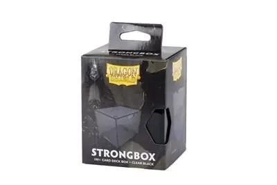 Dragon Shield Strongbox Box - Clear Black | Mycket uppskattad