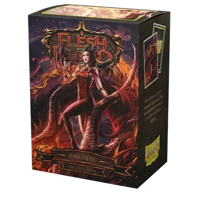 Handla online - Dragon Shield Flesh and Blood Uprising - Matte Art Sleeves Dromai (100 Sleeves)