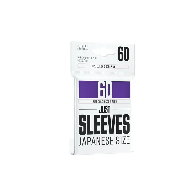 Nytt hos oss - Gamegenic - Just Sleeves - Japanese Size Purple (60 Sleeves)